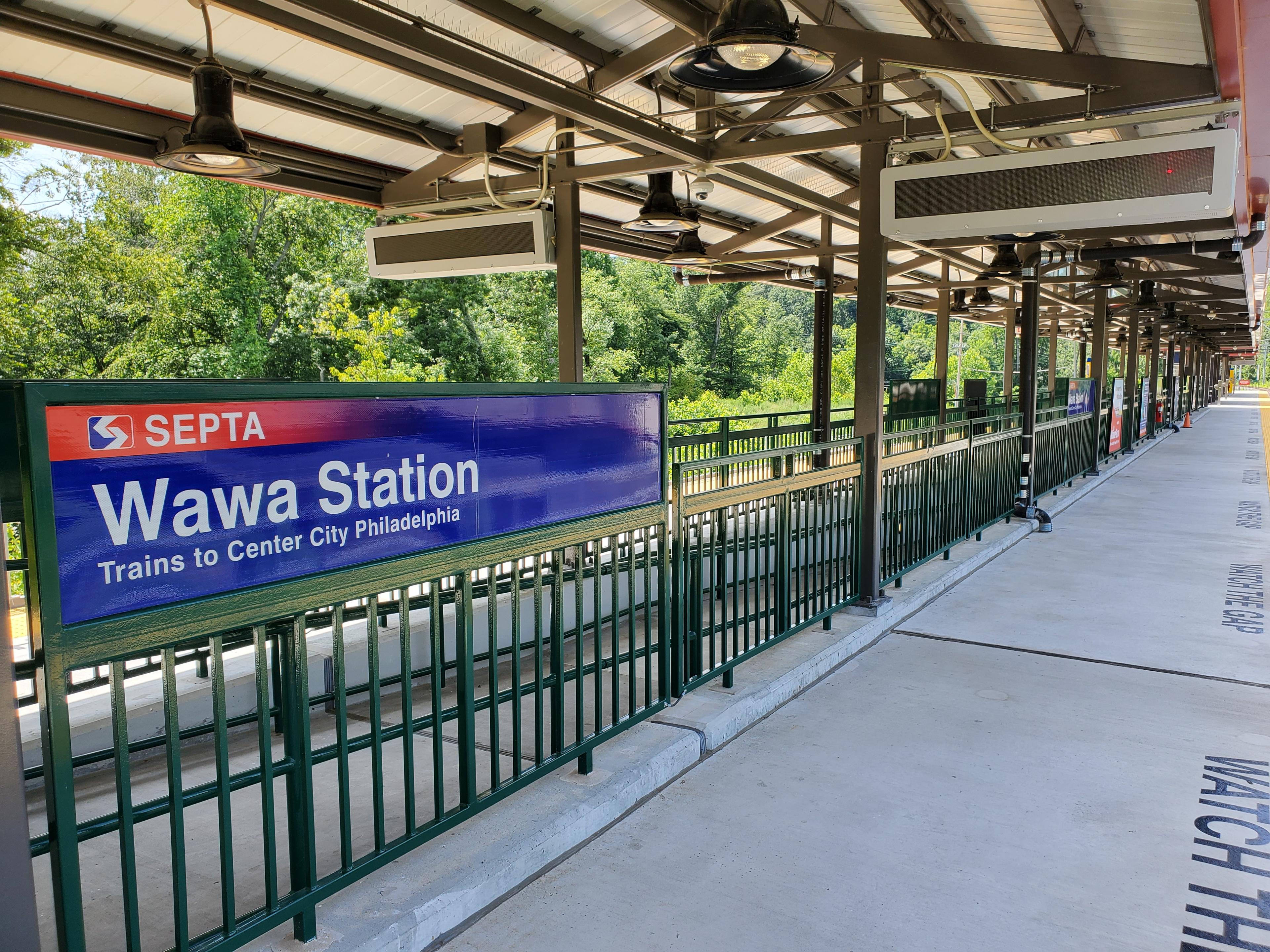 SEPTA Wawa Station